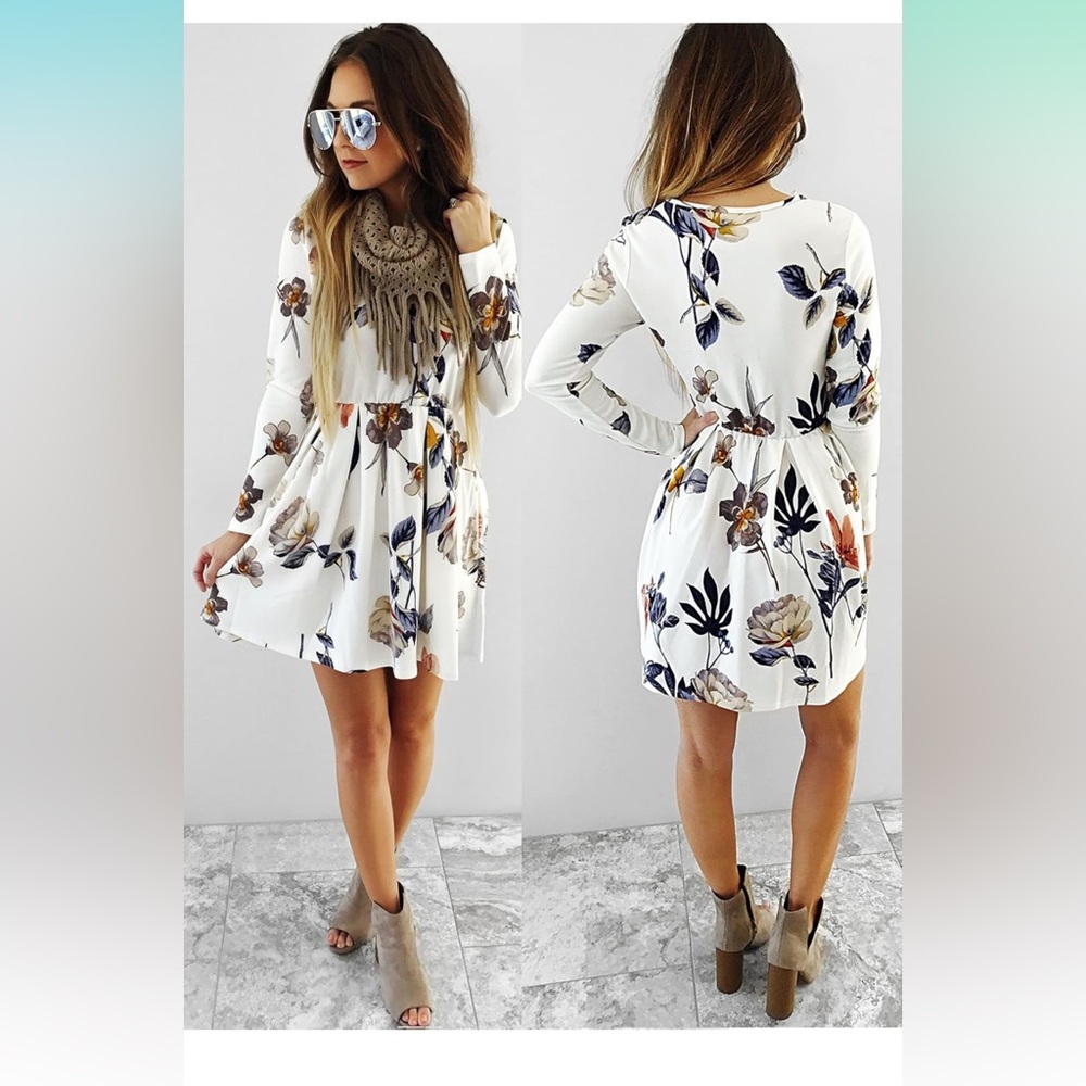 NWOT floral dress
